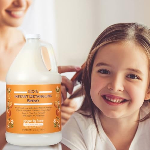Ginger Lily Farms Salon Formula Kid's Instant Detangling Spray
