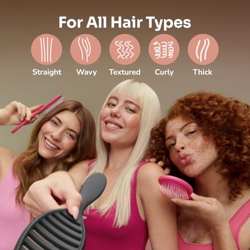 Wet Brush Ceramic Speed Dry Hair Brush - Vented Blow Dry Brush