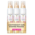 Pantene Pro-V Curl Mousse 6.6 oz (Pack of 3)