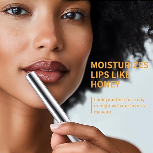 Tinted Lip Balm Set - Hydrating Black Honey Lipstick 2Pc