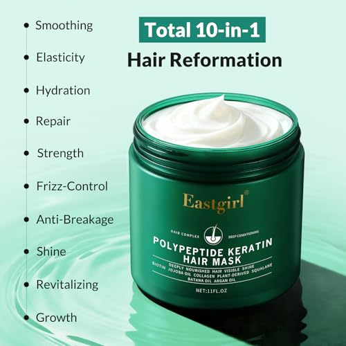 Eastgirl Collagen Hair Mask - 4-Protein Deep Conditioning Treatment