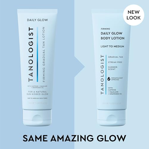 Tanologist Daily Glow Body Lotion - Gradual Self Tanner, 8.45 oz