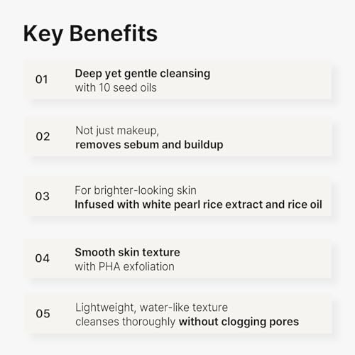 Rice PHA Blackhead Remover Cleansing Oil 150ml