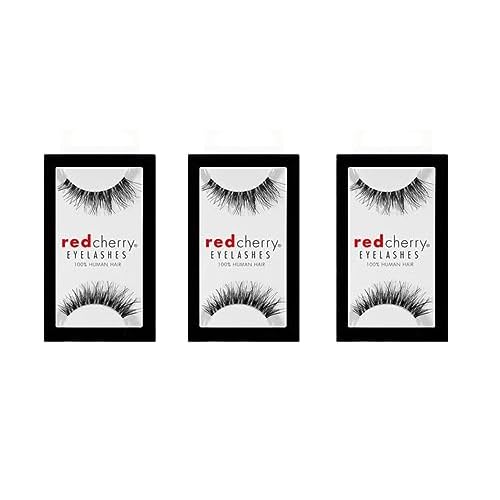 Red Cherry #DW False Eyelashes (Pack of 3 Pairs)