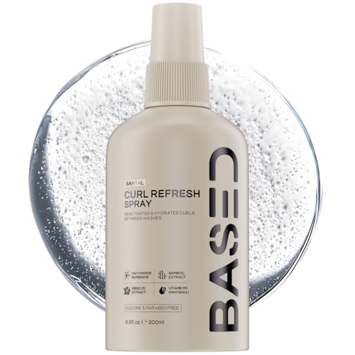 Curl Refresh Spray - Lightweight Hydrating Formula for Curly Hair