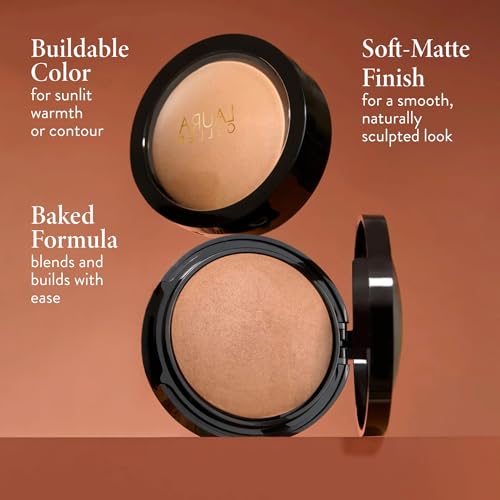 Laura Geller Double Take Baked Bronzer – Matte Medium