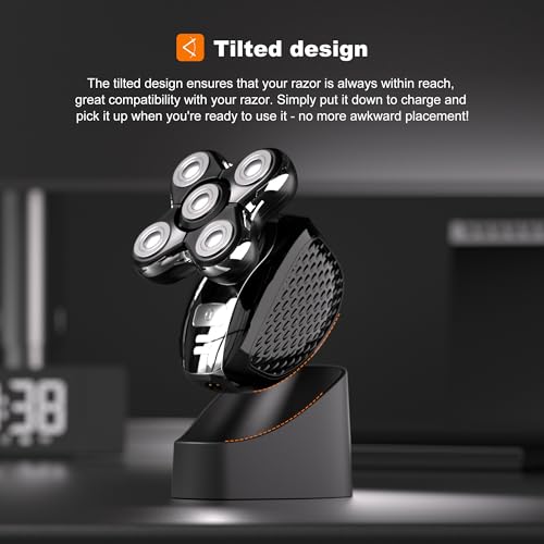 Lnauy Charger Charging Base Compatible with Remington Balder Pro Electric Razor Head XR7000A XR7000 Charging Cord, Compact and Delicate Charger Station Designed to Fast Charging Dock and Cord