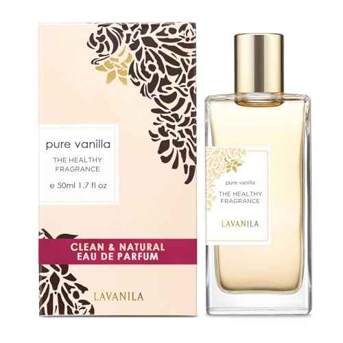 Lavanila Pure Vanilla Perfume for Women, 1.7 oz / 50 ml - Pure Madagascar Vanilla & Creamy Tonka Bean Fragrance, Clean and Natural Eau de Parfum Made In USA