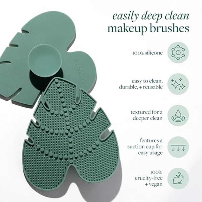 EcoTools Makeup Brush Cleaner Set - Cleansing Pad & Shampoo
