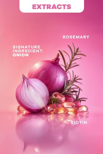Onion & Rosemary Shampoo & Leave-In Treatment Set - Biotin Hair Growth