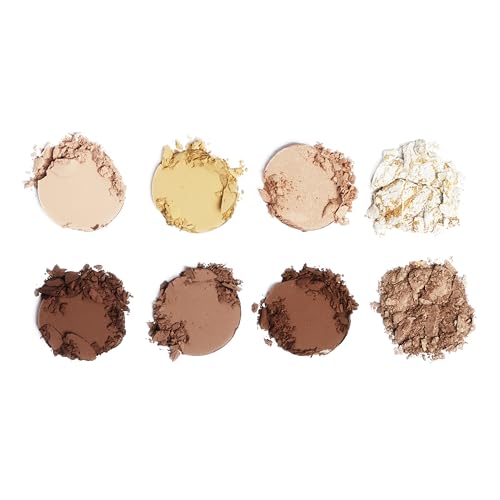 Makeup Revolution Ultra Contour Palette, Makeup Palette Includes Highlighters & Contour Shades, Adds Definition & Sculpts Features, Vegan, 13g