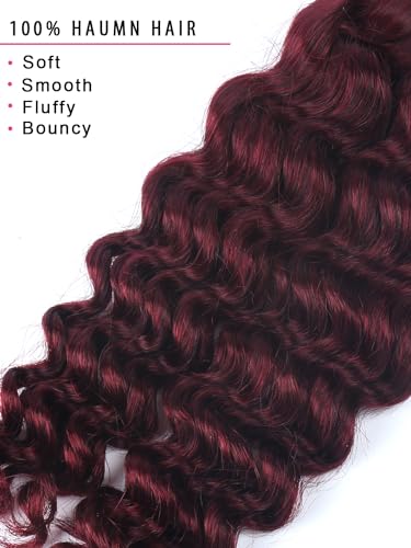 RESACA Human Braiding Hair 100g 2 Bundle 16 Inch Deep Wave Bulk for