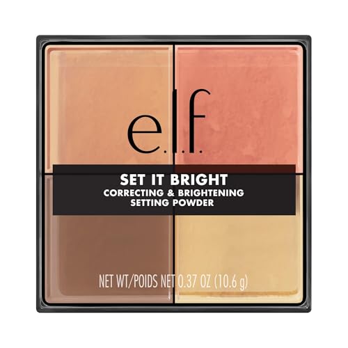e.l.f. Set it Bright Powder Quad - Loose Setting Powder