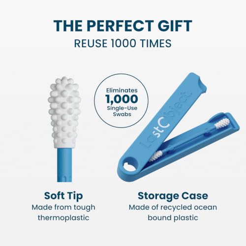 LastSwab Reusable Cotton Swabs for Ear Cleaning