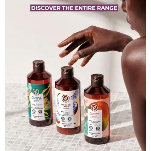 Yves Rocher Sensual Bath & Shower Gel Nourishing Moisturising - Coffee Beans 400 ml./13.5 fl. oz.