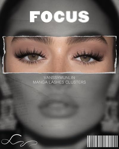Manga Lash Clusters Kit with Bottom Lashes - 204pc