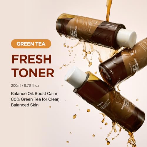 IsNtree Green Tea Toner | Hydrating Oil Control for Oily Skin