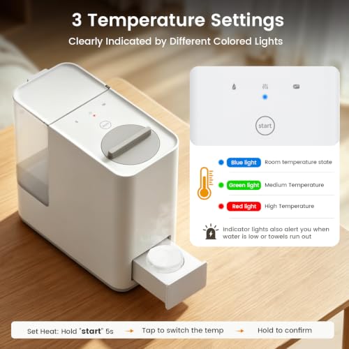 Anaroop Hot Towel Warmer Dispenser with 3 Temperature Settings