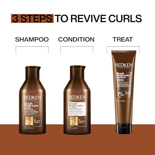 Redken All Soft Mega Curls Hydramelt Leave-In Hair Treatment for Curls