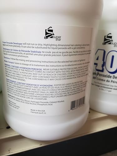 Super Star 40 Volume Stabilized Cream Peroxide Developer
