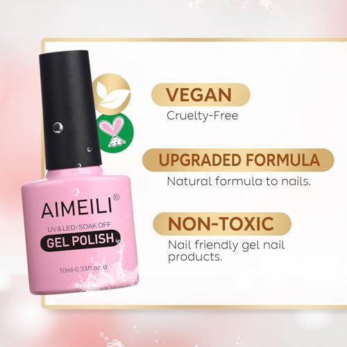 AIMEILI Temperature Color Changing Gel Nail Polish 10ml