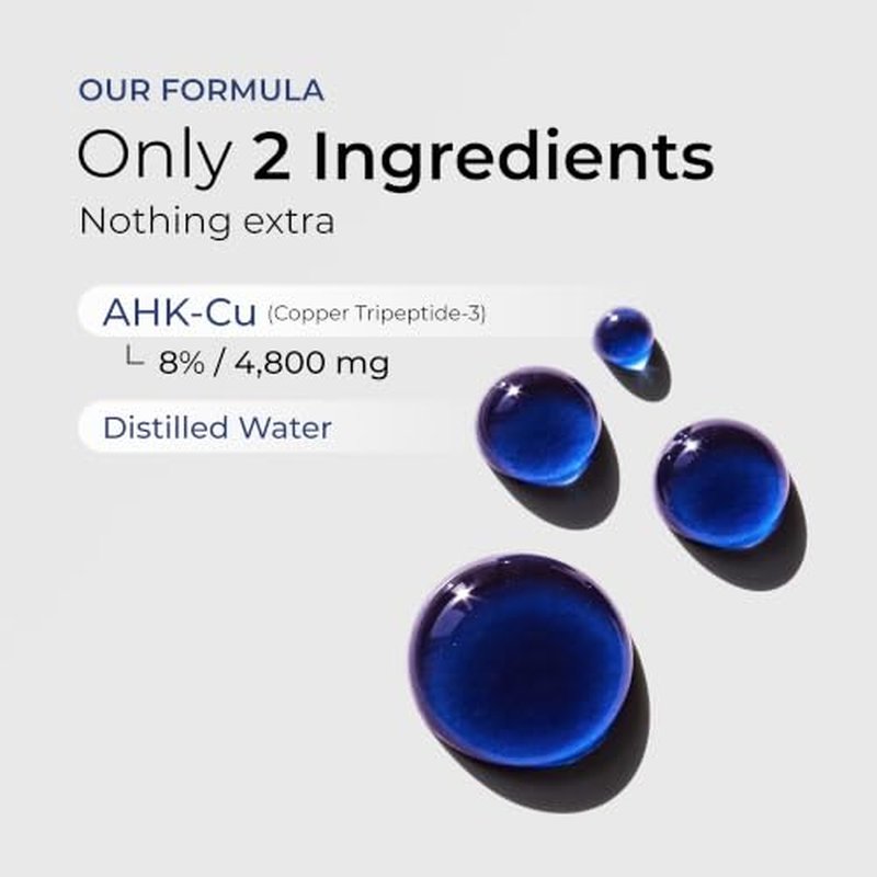 AHK-Cu Copper Peptide Hair Elixir Spray - Lightweight Scalp Serum