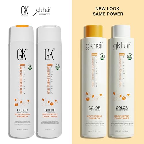 GK HAIR shampoo and conditioner set - Sulfate Free shampoo and Conditioner For Color Treated Hair -Volumizing, Hydrating & -Made with Aloe vera, Parki Butter- Free of Parabens & Phthalates (10 Fl Oz)
