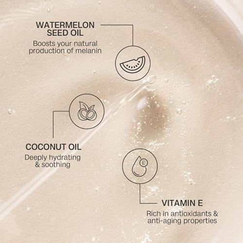Bali Body Watermelon SPF 6 Tanning Oil with Natural Oil – Summer Glow, Vegan, Cruelty-Free, 100ml