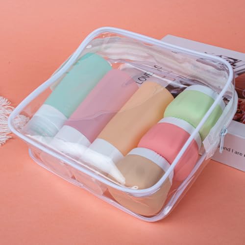 TSA Approved Travel Bottles Set, 16 Pack Leak Proof Silicone