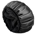 Aquior Extra Large Terry Lined Waterproof Shower Cap for Women