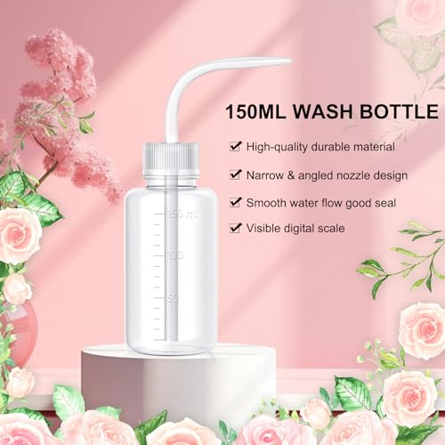 Lash Shampoo Kit for Lash Extensions, Eyelash Extension Cleanser Lash Cleaner Lash Cleaning Kit for Cluster Lashes Lash Bath with Makeup Pad+ Brush+Rinse Bottle, Oil Free Foam