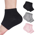 Moisturizing Gel Heel Socks for Dry Cracked Feet, 3 Pack