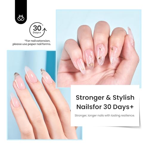 Beetles Builder Gel for Nails 0.51oz Clear Self-Leveling