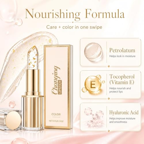 pH Color Changing Lipstick - Long Lasting Waterproof