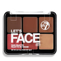 W7 Let's Face It Cream Palette - Deep Desert Glow