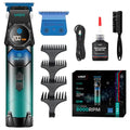 VGR 946 Professional Hair Trimmer for Men - T-Blade, 8000 RPM, 200 Min Runtime