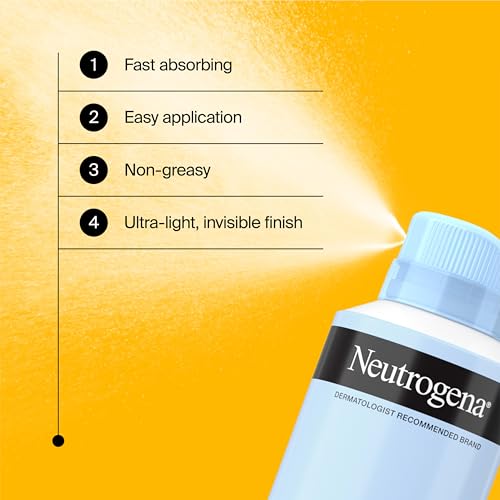 Neutrogena Ultra Sheer Body Mist Sunscreen Spray, Broad Spectrum SPF 30, Oil-Free & Non-Comedogenic UVA/UVB, 5 oz Pack of 3, Packaging may vary