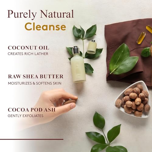 OKAY African Black Soap - Natural Acne & Skin Cleansing Bar