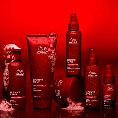 Wella Professionals ULTIMATE REPAIR 5-in-1 Protective Leave-In Treatment for Damaged Hair | Repairs, Smoothens Frizz, UV & Heat Protectant | For All Hair Types | 3.2 Fl Oz