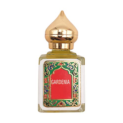 Gardenia Fragrance Oil Roll-On 10ml - Floral Scent, Alcohol-Free, Made in India