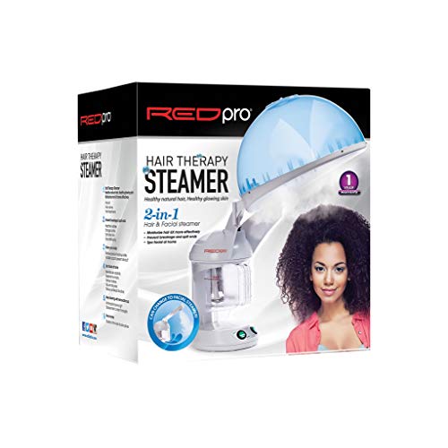 RED Pro 2-in-1 Hair & Facial Steamer for Deep Hydration