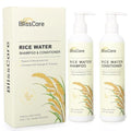 Rice Water Shampoo and Conditioner Set with Biotin