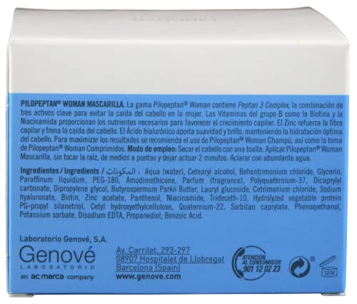 Genové Pilopeptan Women Regenerative Hair Mask 200ml - Nourishes & Repairs Hair