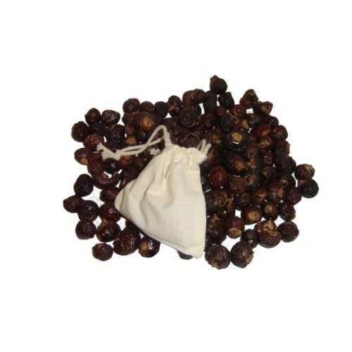 0.75 Pound (12 Ounces) Organic De-seeded Soapberry/Soap Nut with 1 Wash Bag