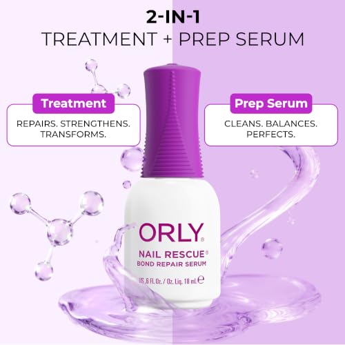 Orly Nail Rescue Bond Repair Serum 18ml – Deep Nail Nourishment & Prep