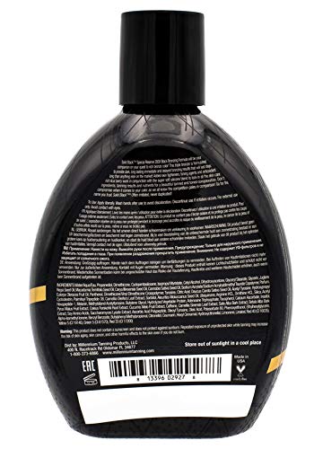 Millennium Solid Black 200X Tanning Lotion with Bronzer – 13.5 oz