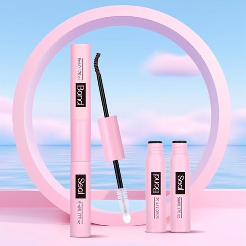 Mavphnee Brown Lash Glue Bond & Seal - 72hr Waterproof Adhesive