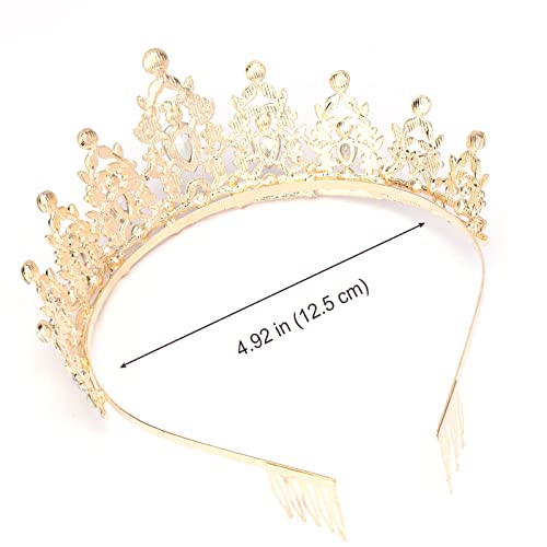 Tiaras and Crowns for Women KICOSY Decoration Crystal Elegant Princess Tiara Handband Party Prom Bridal Birthday Wedding Crown for Girls Hair Accessories with Comb