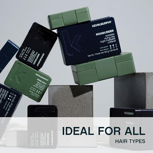 KEVIN.MURPHY ROUGH.RIDER Clay - Hair Strengthening - For All Hair Types - Moldable Styling Clay - Sulphate Free Care