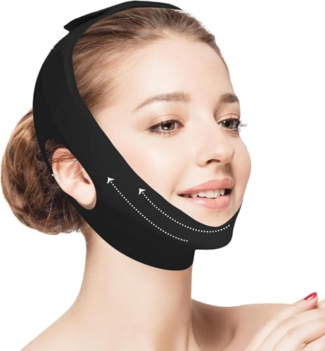 V-Line Jawline Shaper Chin Strap for Sleeping